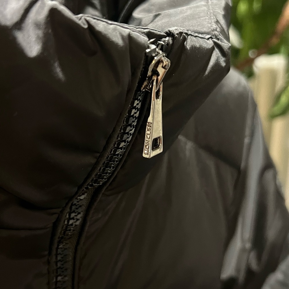 Moncler Black Long Puffer Coat - Picture 14 of 15